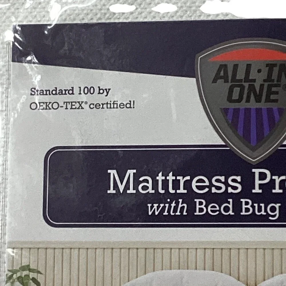 All-In-One Full Zippered Mattress Protector with Bed Bug Blocker